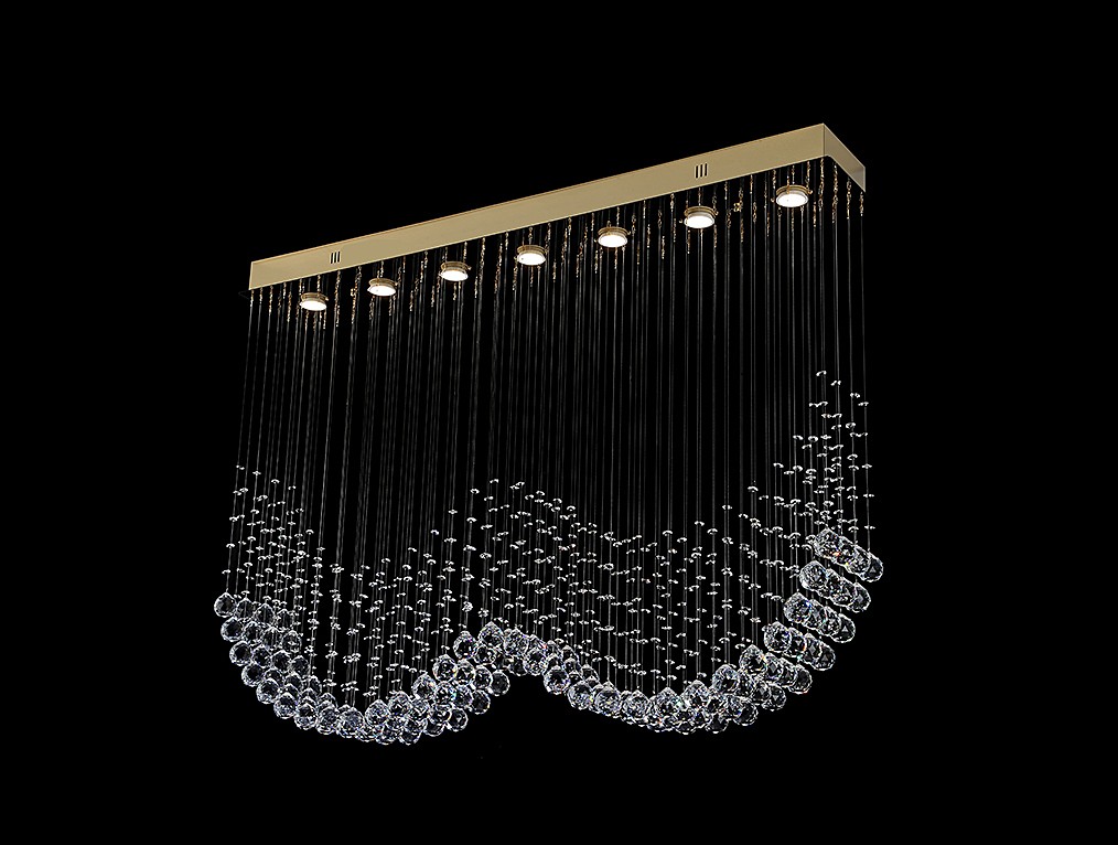 Светильник потолочный Newport Catrin 8407/PL gold