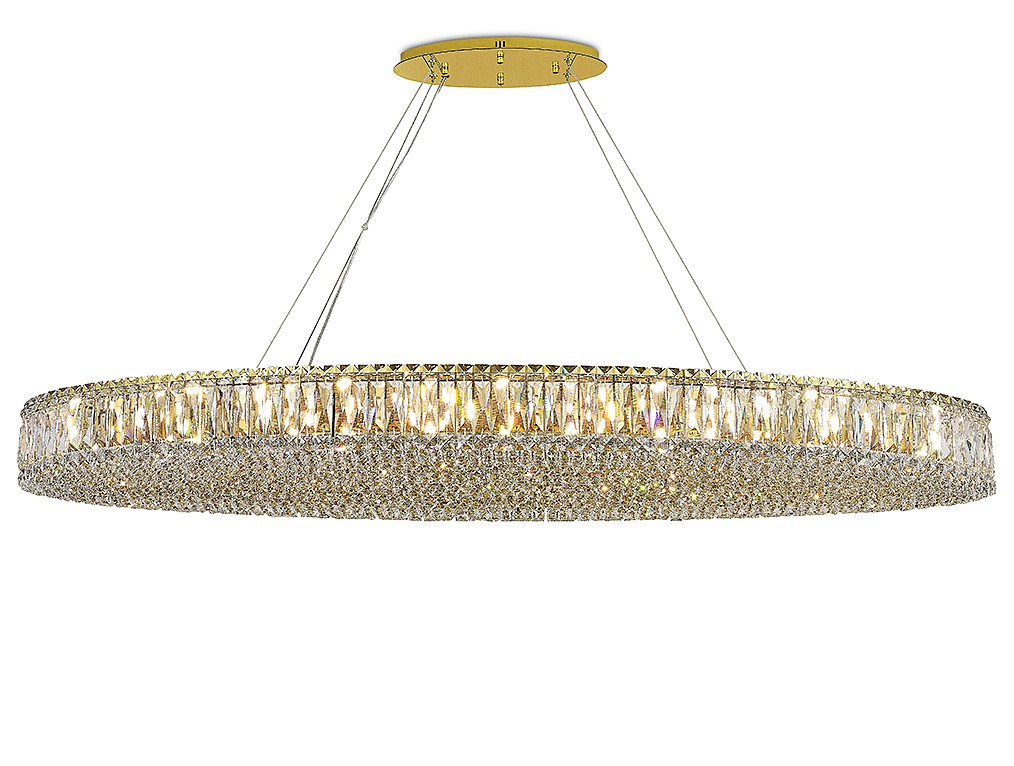 Подвесная люстра Newport Valencia 8458+14/S gold