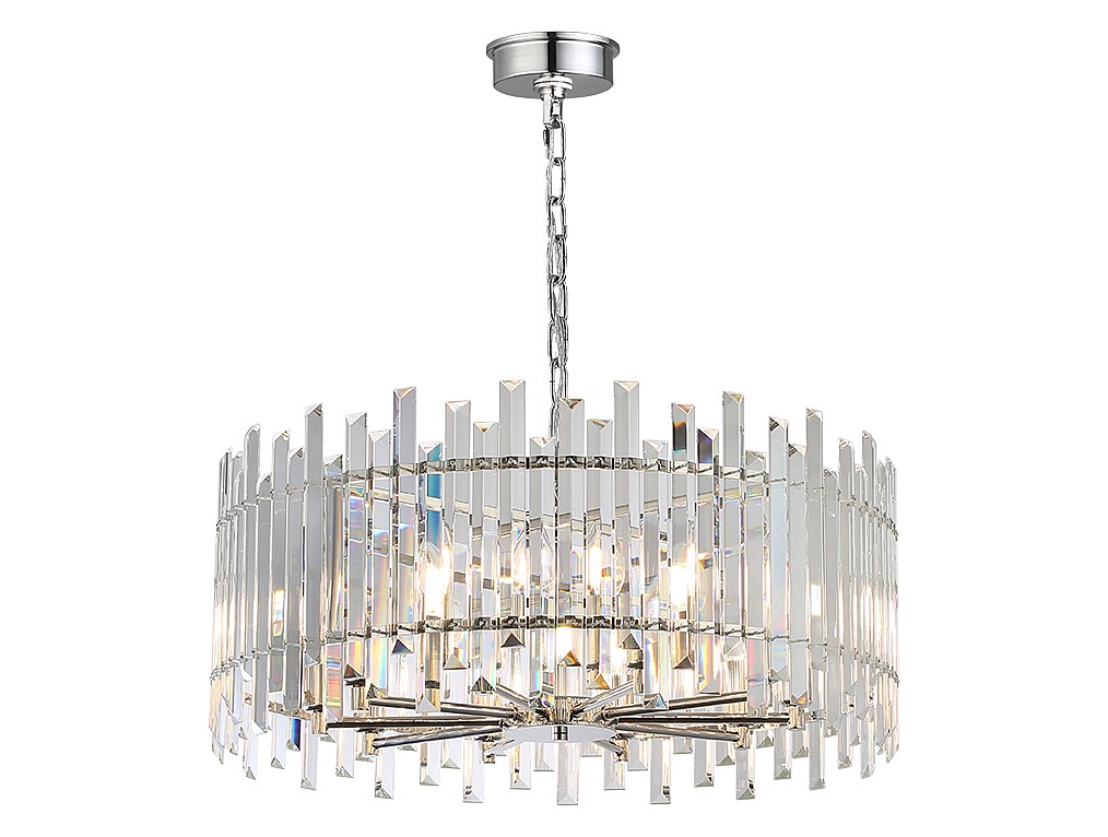 Подвесная люстра Newport Alessia 8510/C nickel