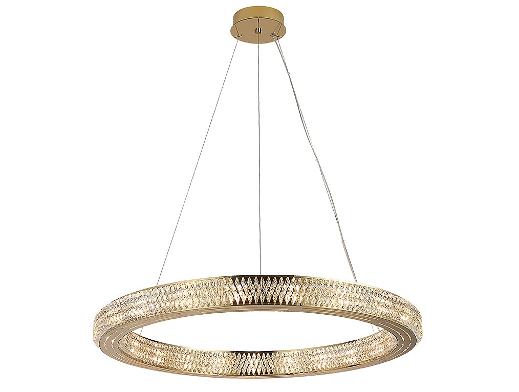 Подвесная люстра Newport Melody 8560/80 C gold polished