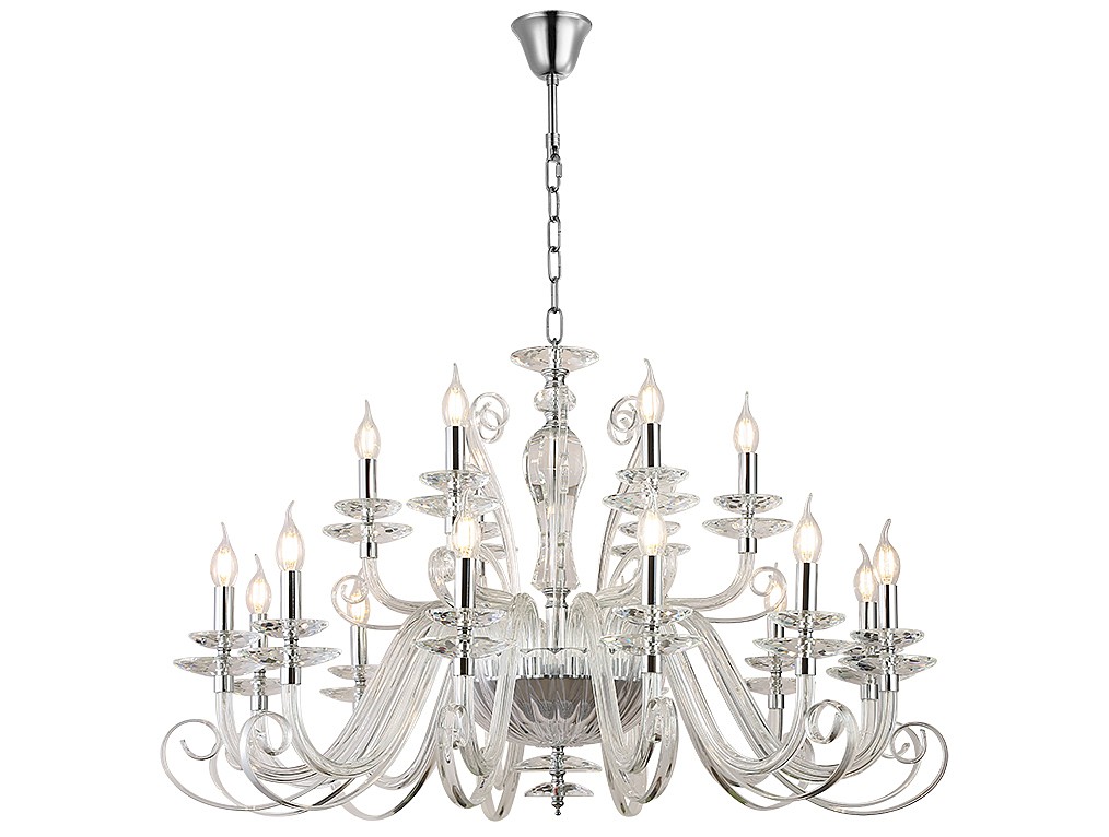 Подвесная люстра Newport Annabelle 8576+12/C chrome