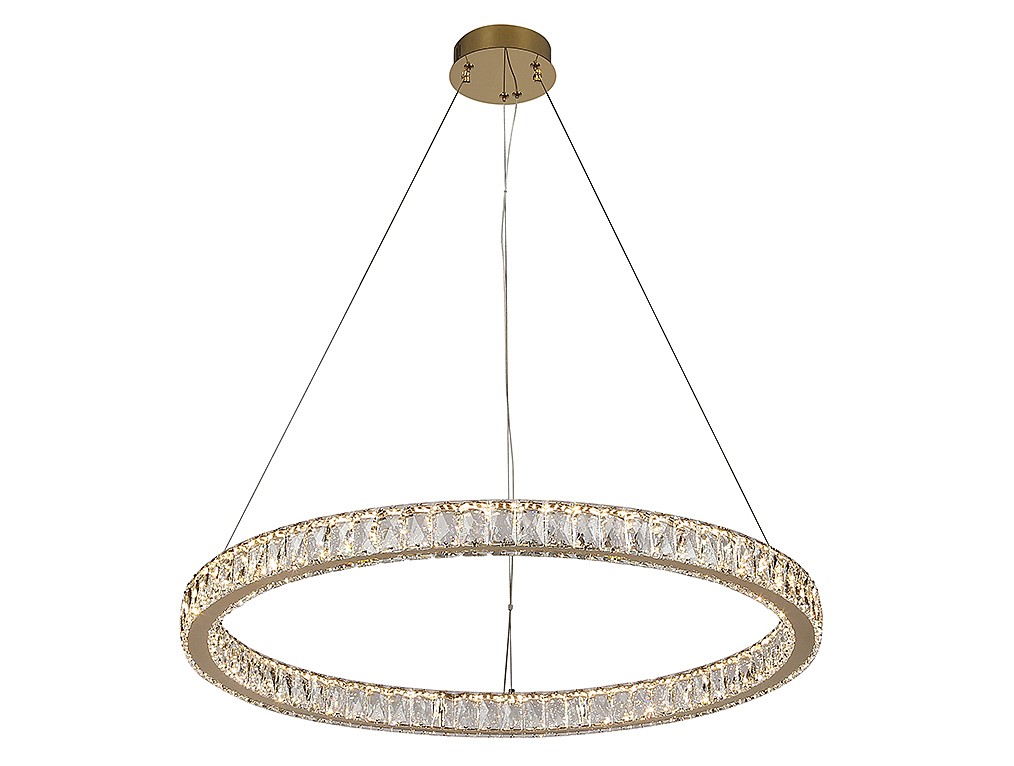 Подвесная люстра Newport Krista 8580/80 C gold