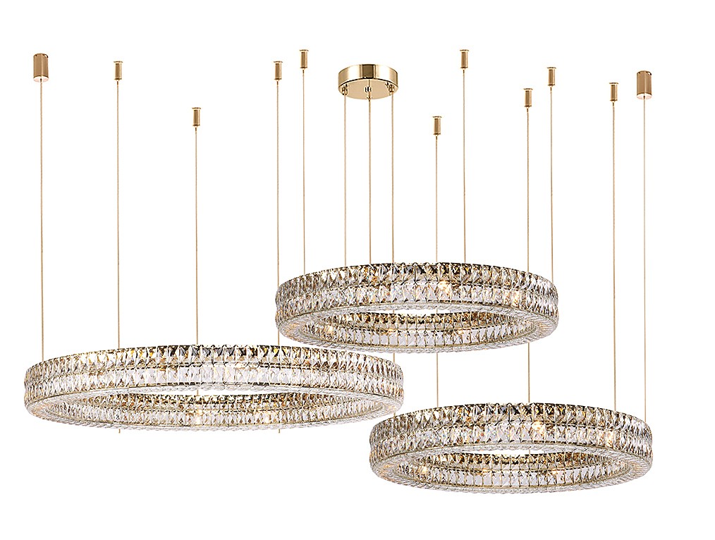 Потолочная чашка Newport Elizabeth Потолочная чашка 10120 D15 2 горизон.кольца gold