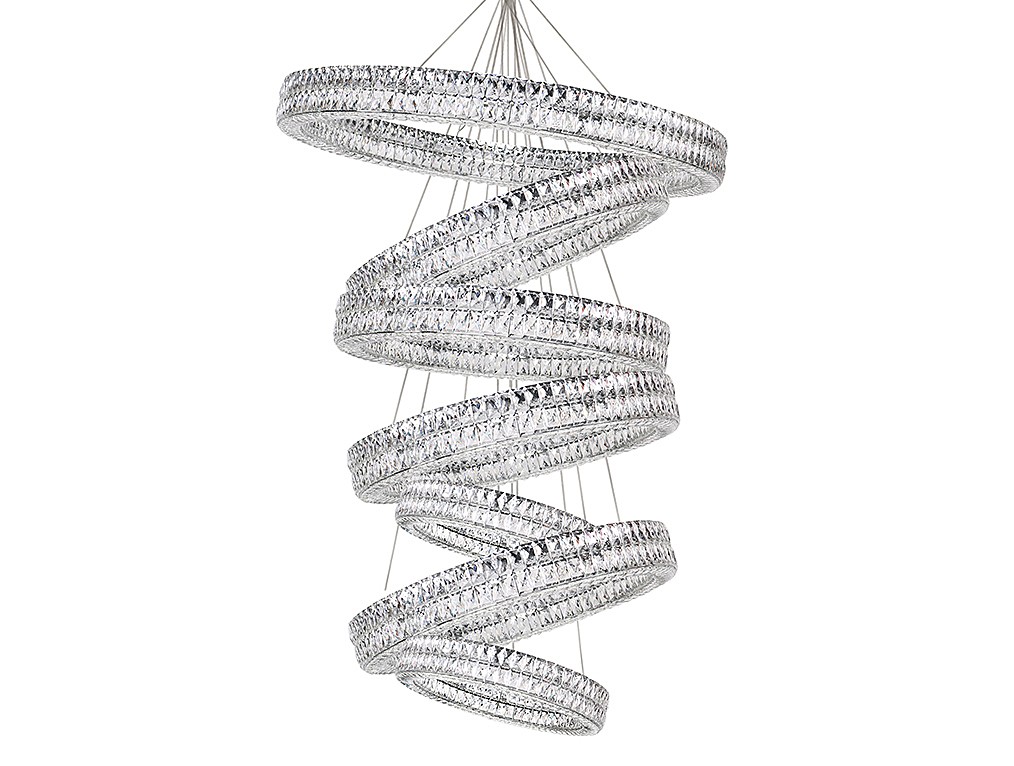 Потолочная чашка Newport Elizabeth 2 Потолочная чашка 8550 D30 7 вертик.колец chrome