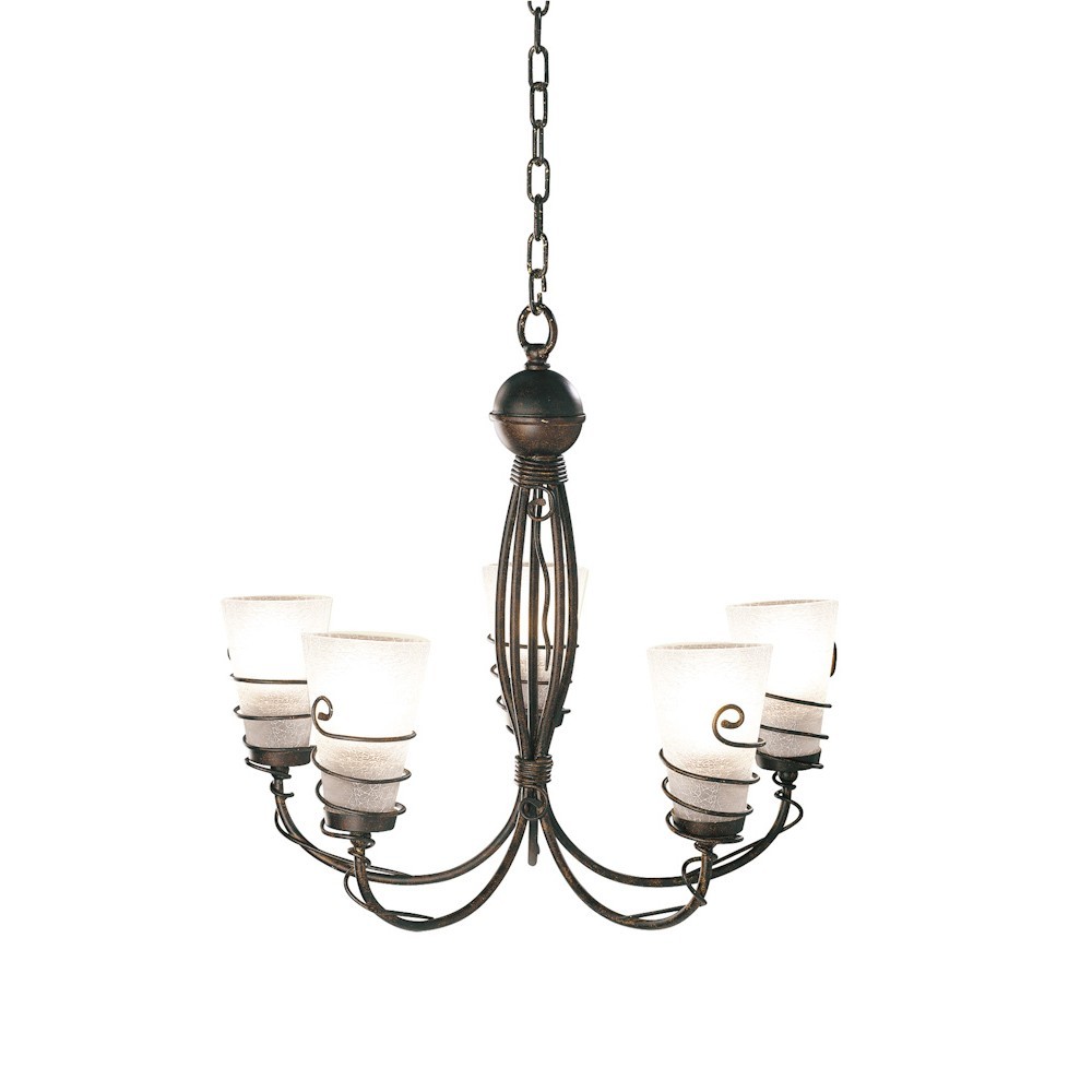 Подвесная люстра Arte Lamp SPIRAL A9051LM-5BR