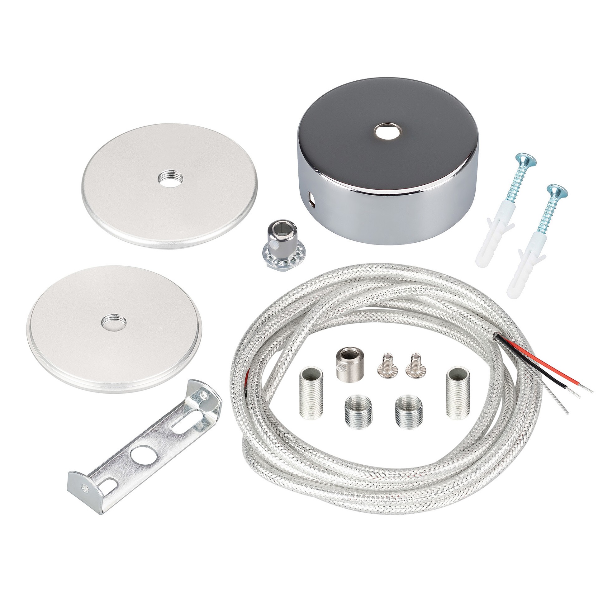 Токопроводящий регулируемый подвес для вертикальной установки профиля SL-ROUND-D70-360deg Arlight Sl-Round 037772