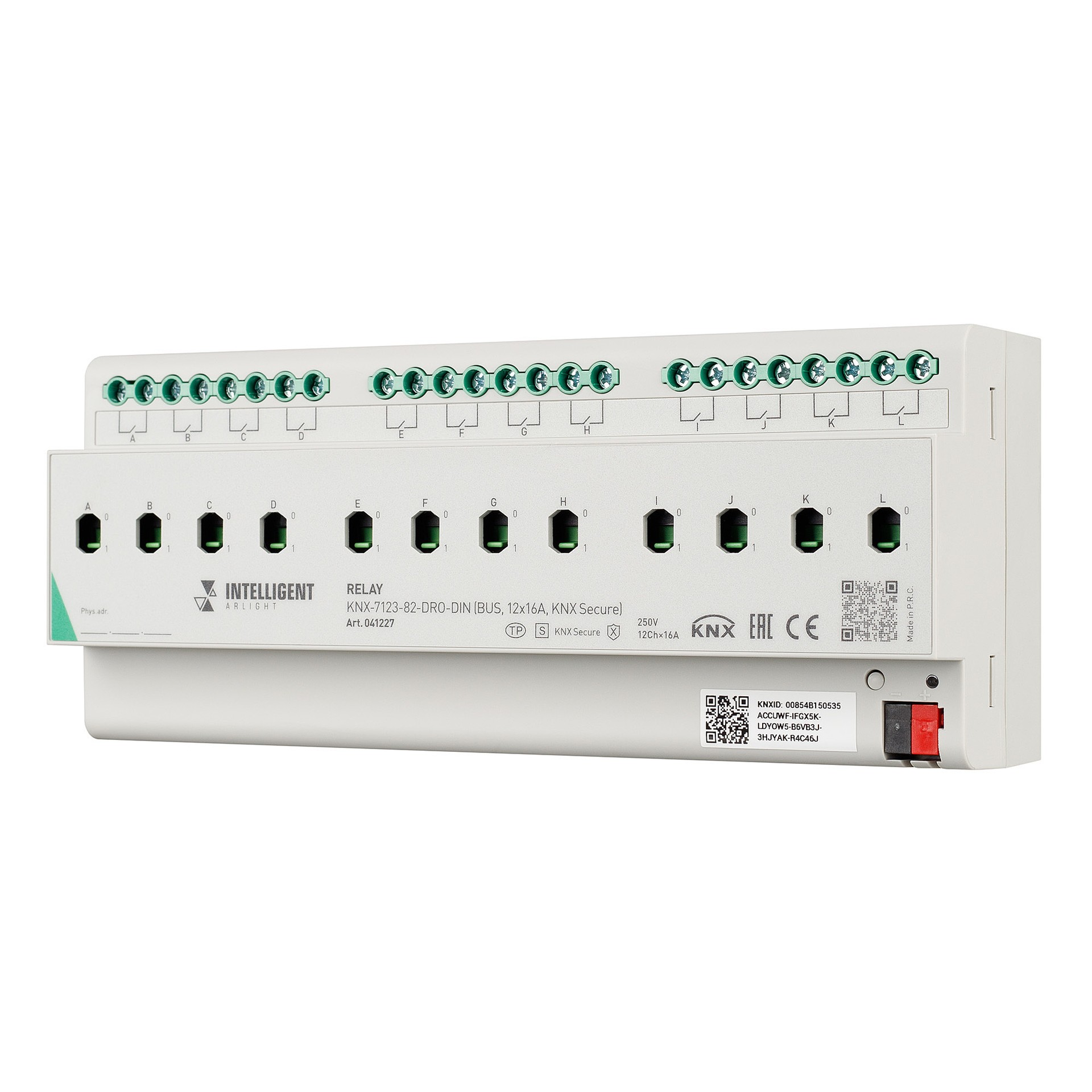 Релейный модуль 12-ти канальный для KNX систем Arlight 041227