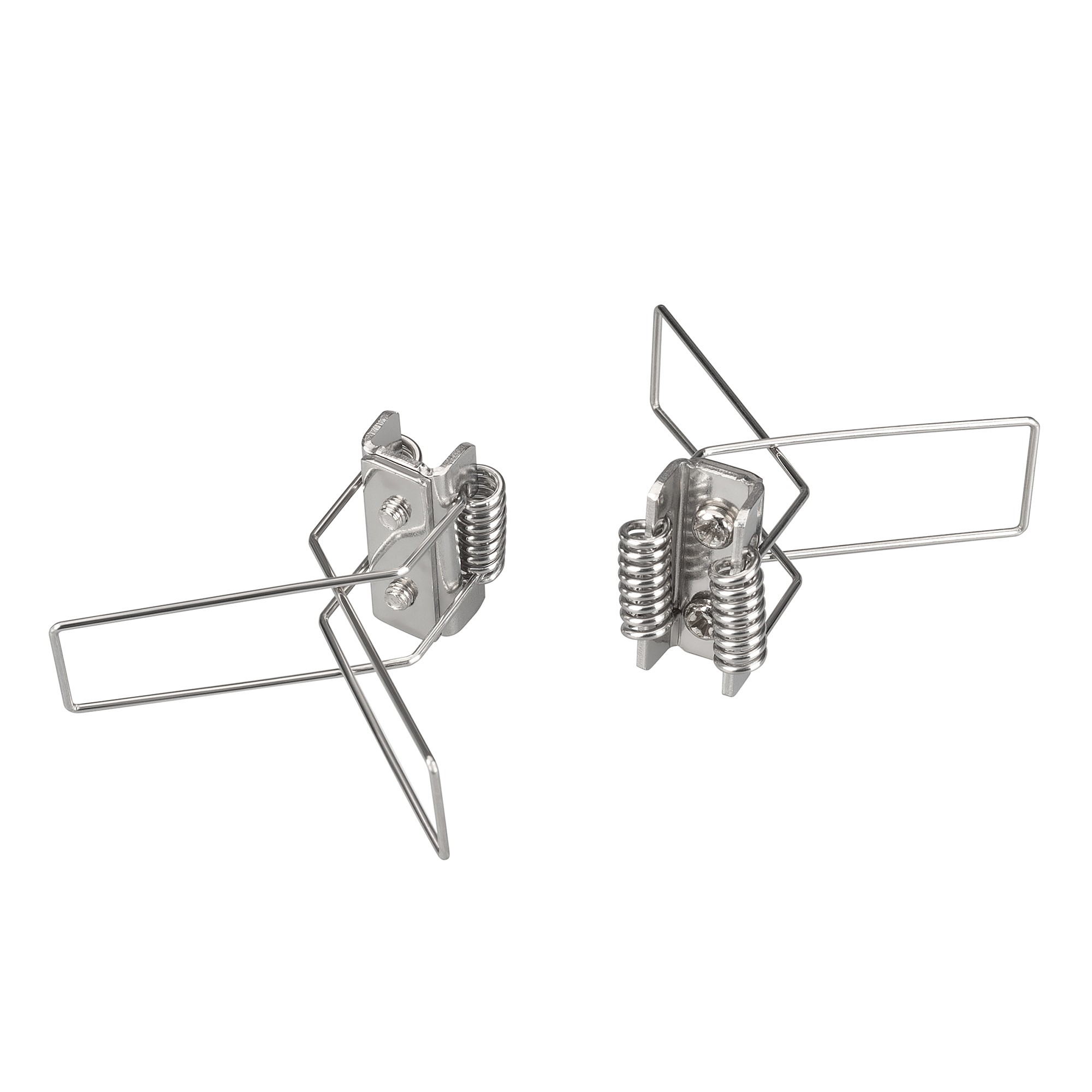Металлические пружинные держатели (2 шт.) предназначены для установки профиля LINIA49-F-S Arlight Sl-Linia 042126