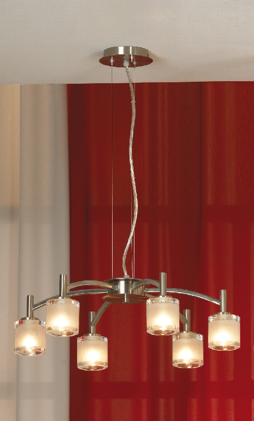 Подвесная люстра Lussole Vittorito LSC-6003-06