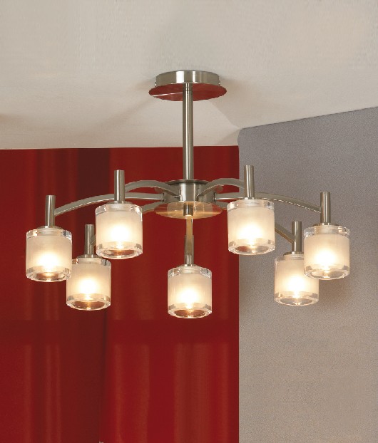 Потолочная люстра Lussole Vittorito LSC-6003-07