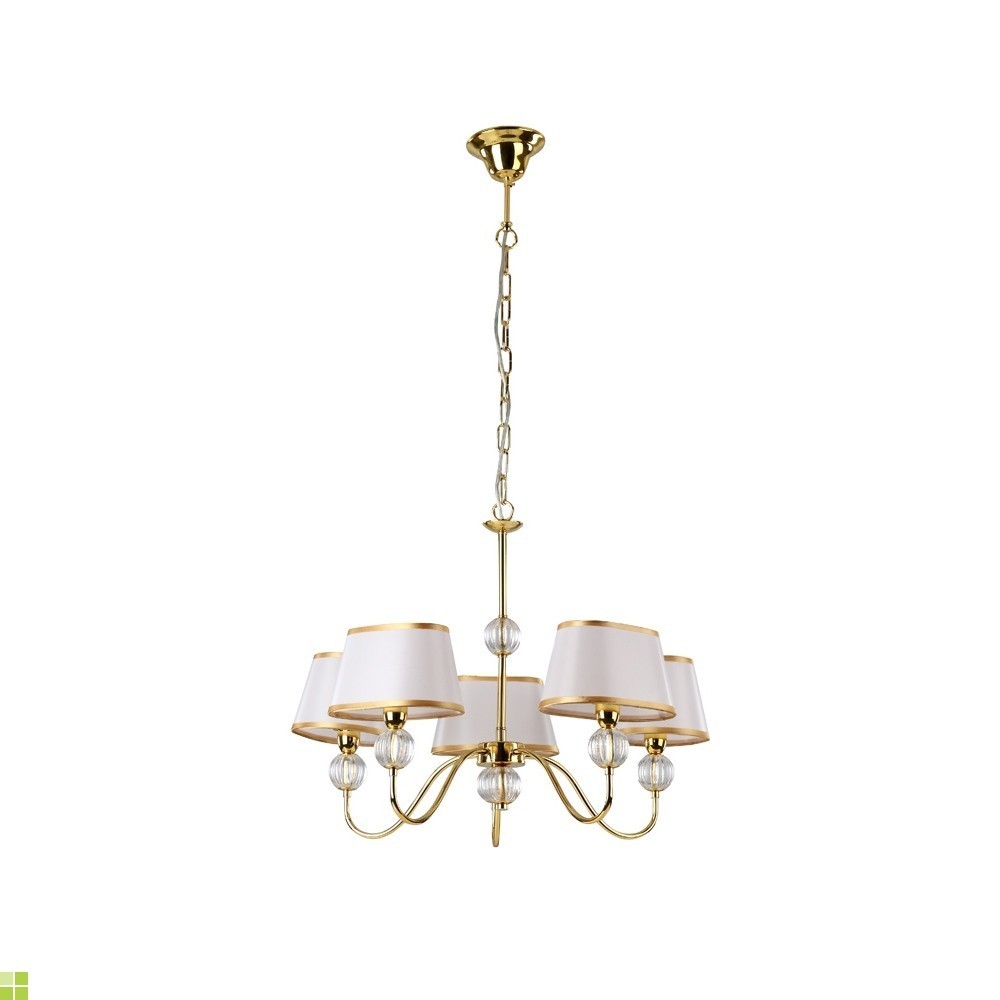 Подвесная люстра Arte Lamp TURANDOT A4021LM-5GO