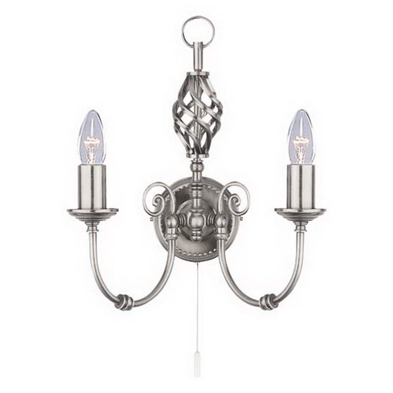 Настенное бра Arte Lamp ZANZIBAR A8392AP-2SS