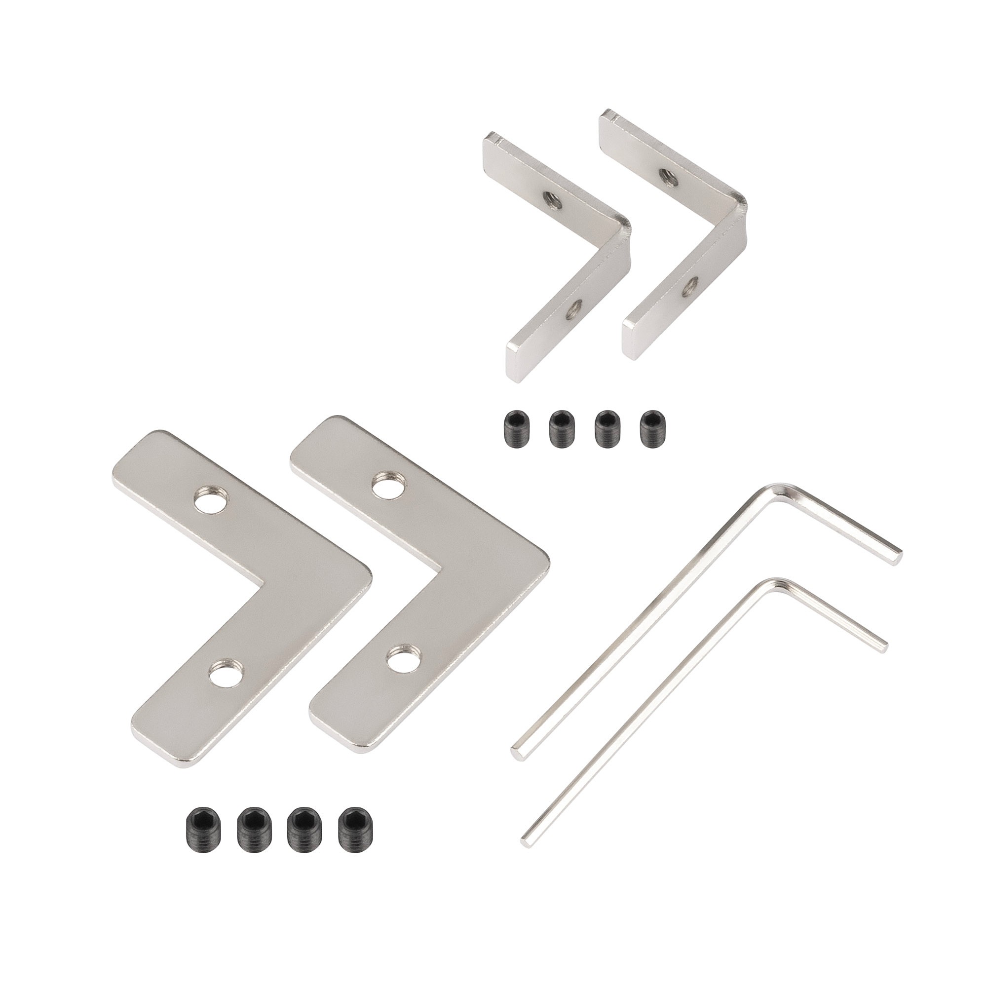 Коннекторы (4 шт. - два внутренних и два внешних) для соединения двух отрезков профилей Arlight Sl-Line 046862