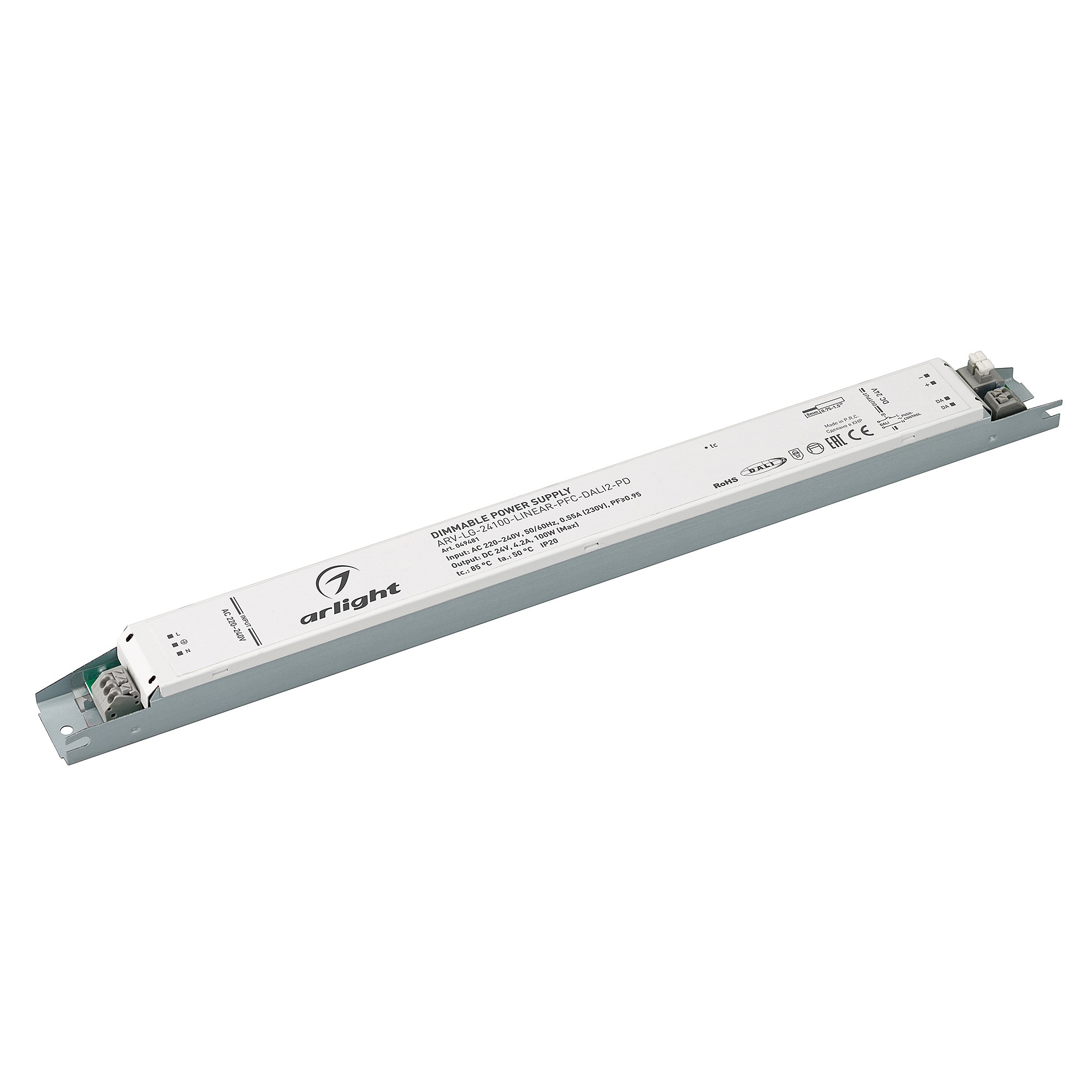 Диммируемый по цифровому протоколу DALI-2 источник напряжения Arlight Arv-Sp 049481