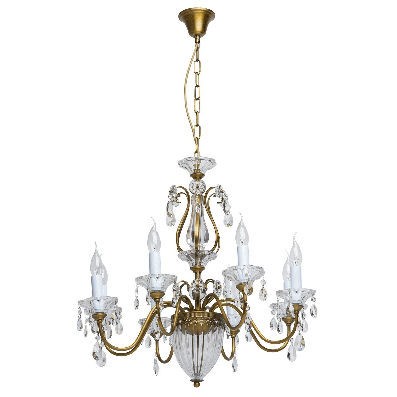 Хрустальная люстра Chiaro Селена 482010308