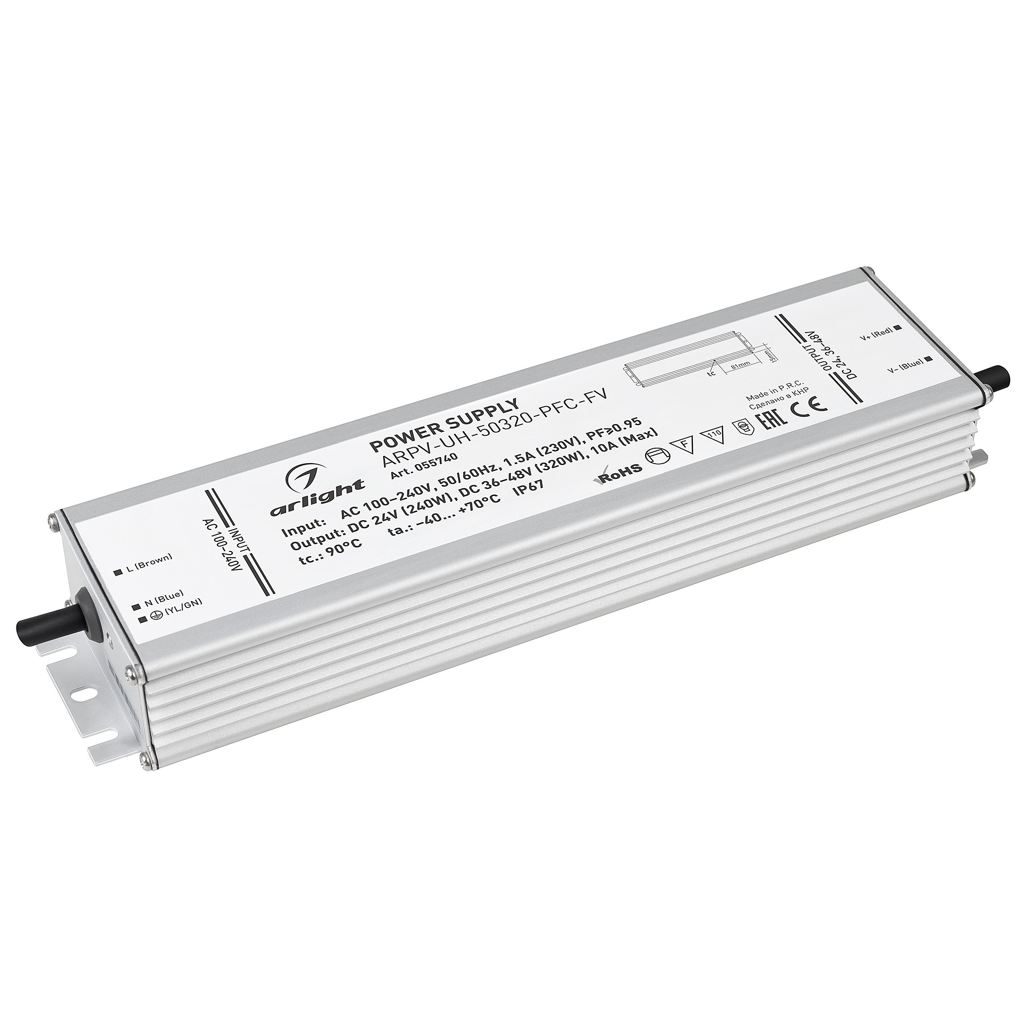 Драйвер для LED ленты Arlight Arpv-Uh 055740