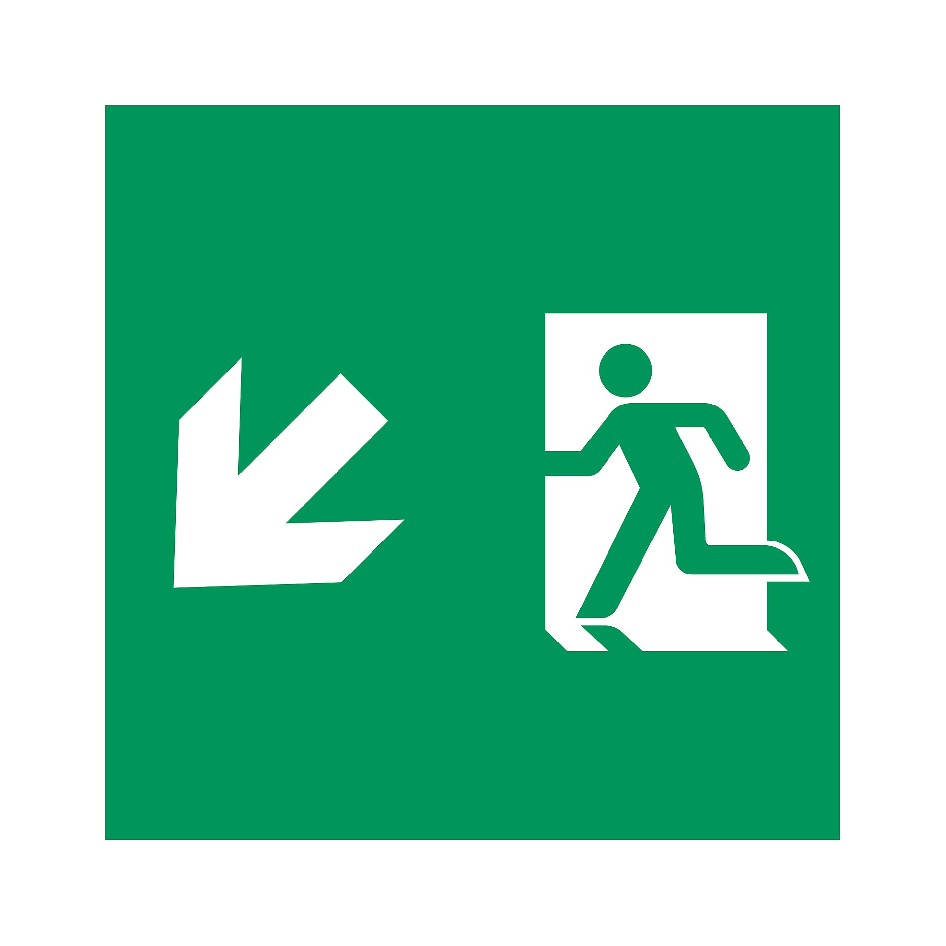 Сменная пиктограмма для аварийных панелей MARK Arlight Emg-Mark 059841