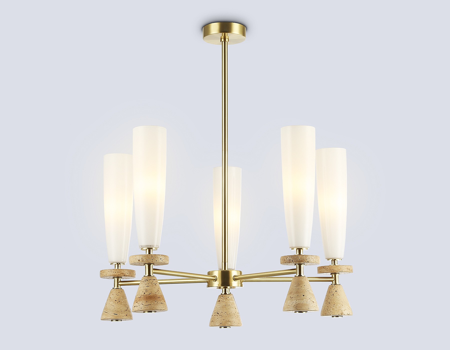 Люстра на штанге Ambrella Ceramo Modern LH75371