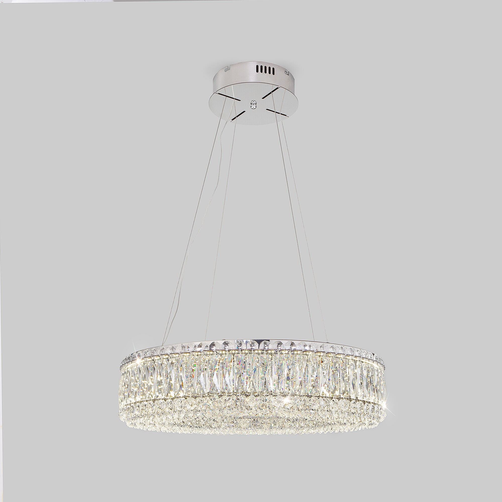 Подвесная люстра Eurosvet Iride 101007 LED хром