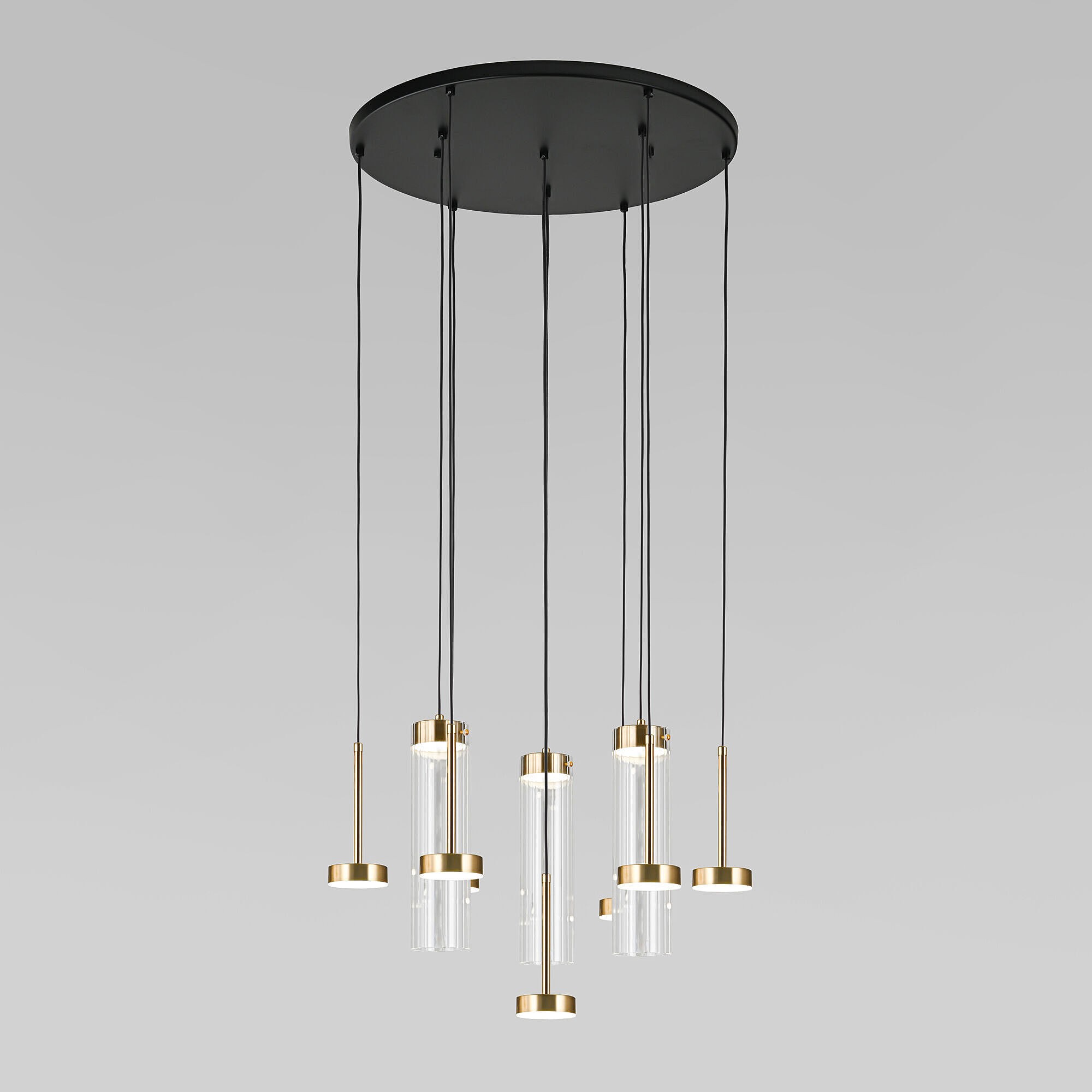 Светильник подвесной Eurosvet Quarzo 301102 LED латунь