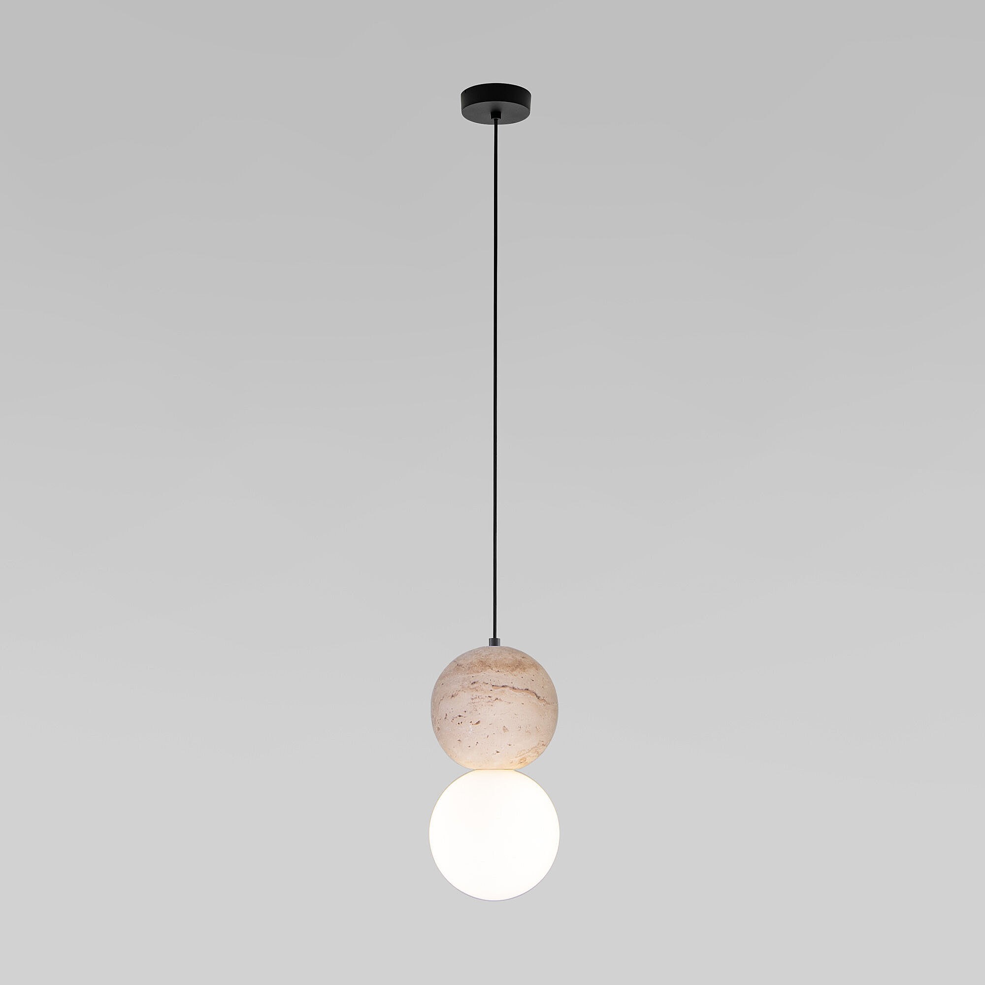 Светильник подвесной Eurosvet Stone 304051 травертин