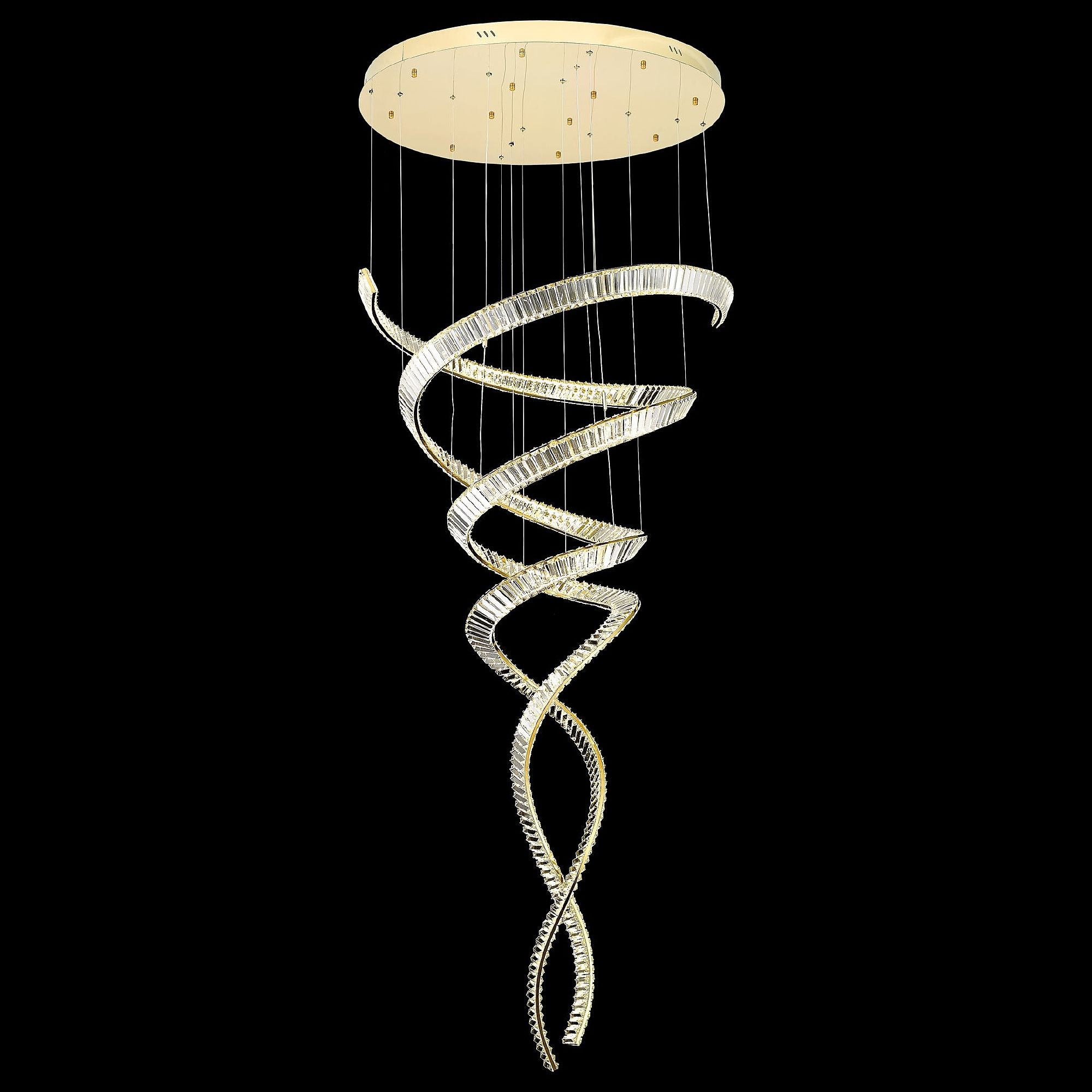 Люстра каскадная Wertmark Elaine WE467.10.303