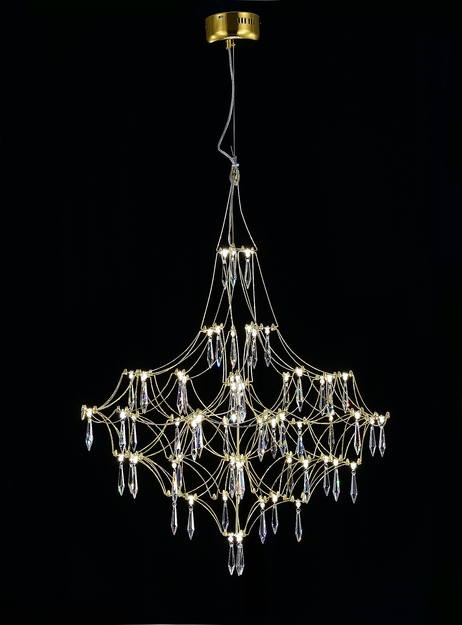 Подвесная люстра MyFar Allegria MR2642-66P-76AP