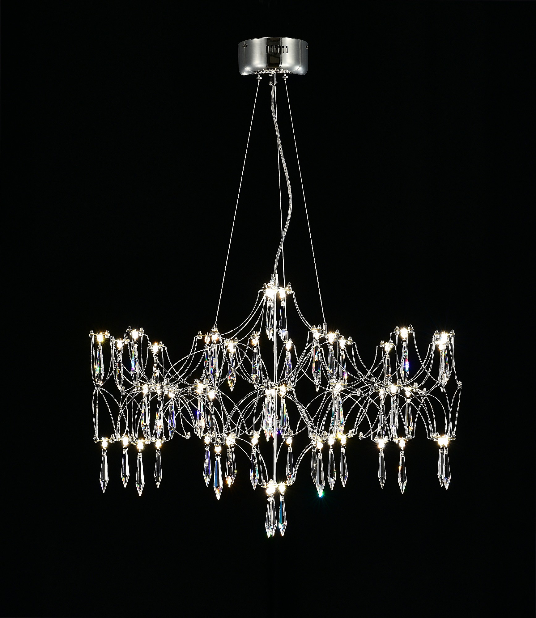 Подвесная люстра MyFar Ileria MR2651-57P-76AP