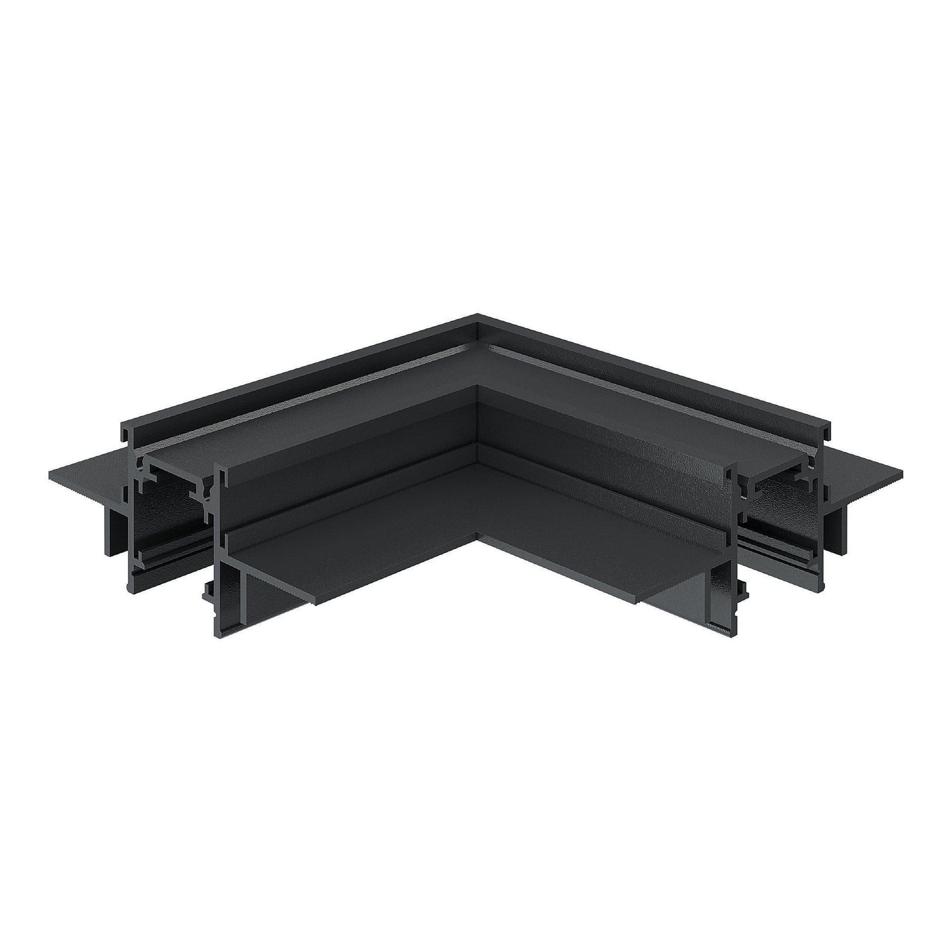 Угол-соединитель для встраиваемого магнитного шинопровода под ГКЛ 12мм ST Luce Skyline 48+ ST1007.429.12