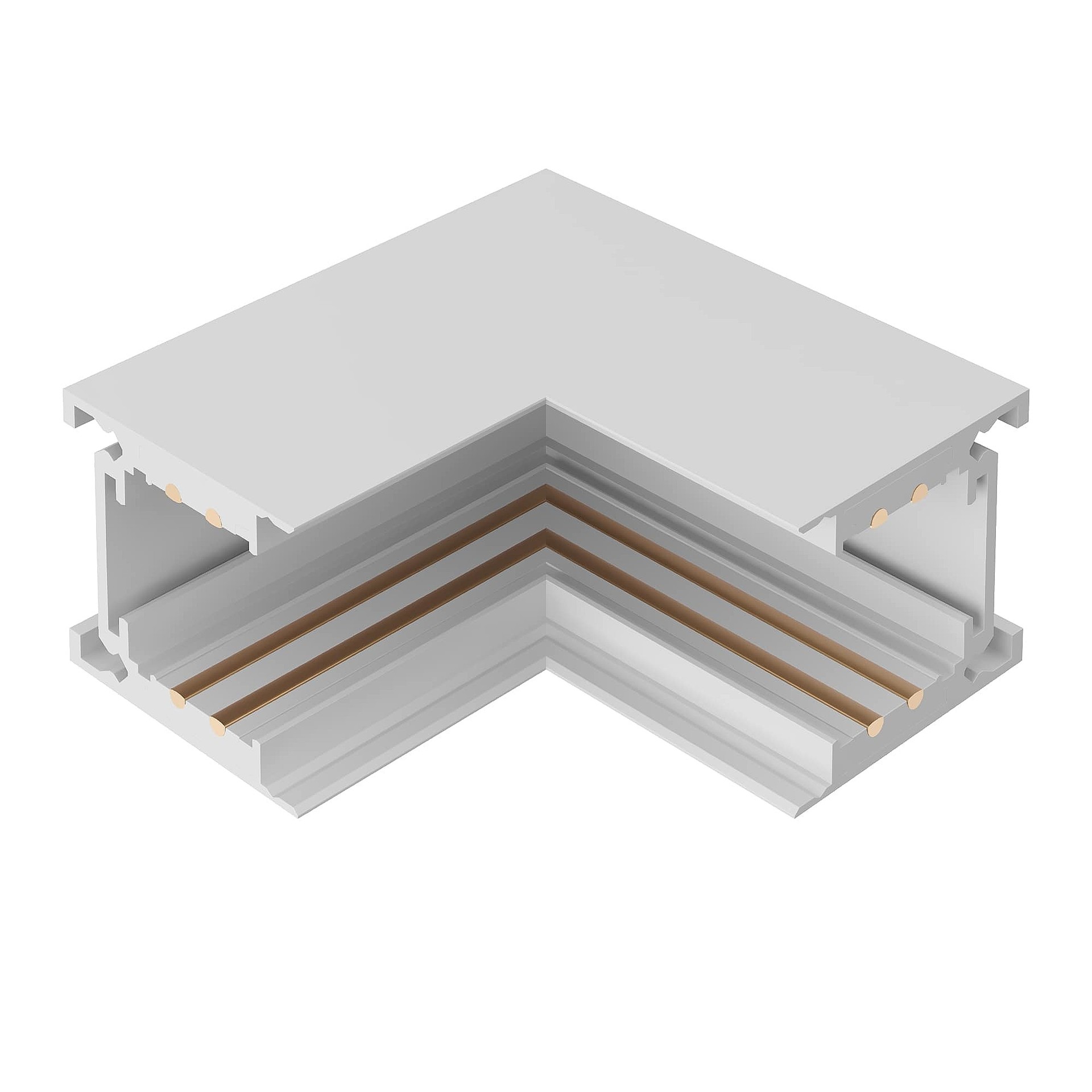 Внутренний угол-соединитель для подвесного / накладного магнитного шинопровода ST Luce Skyline 48+ ST1007.539.00