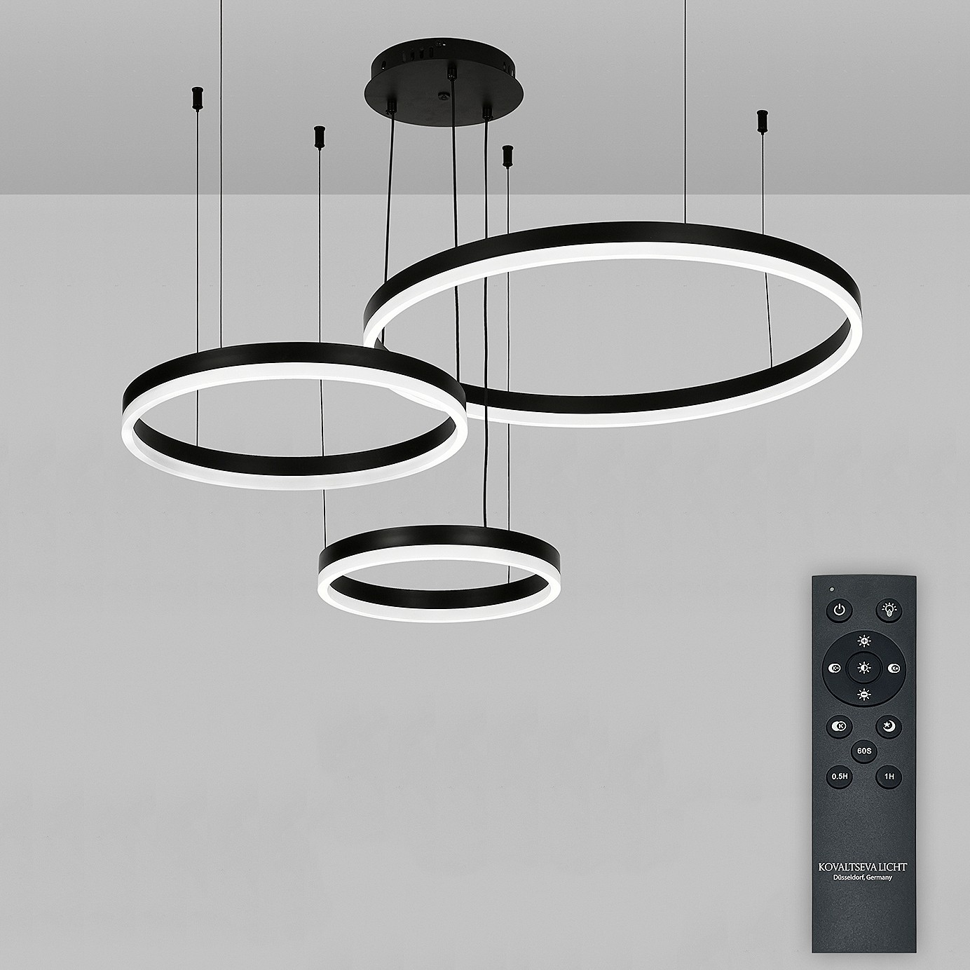 Подвесная люстра Natali Kovaltseva Oreol LED LAMPS 81478