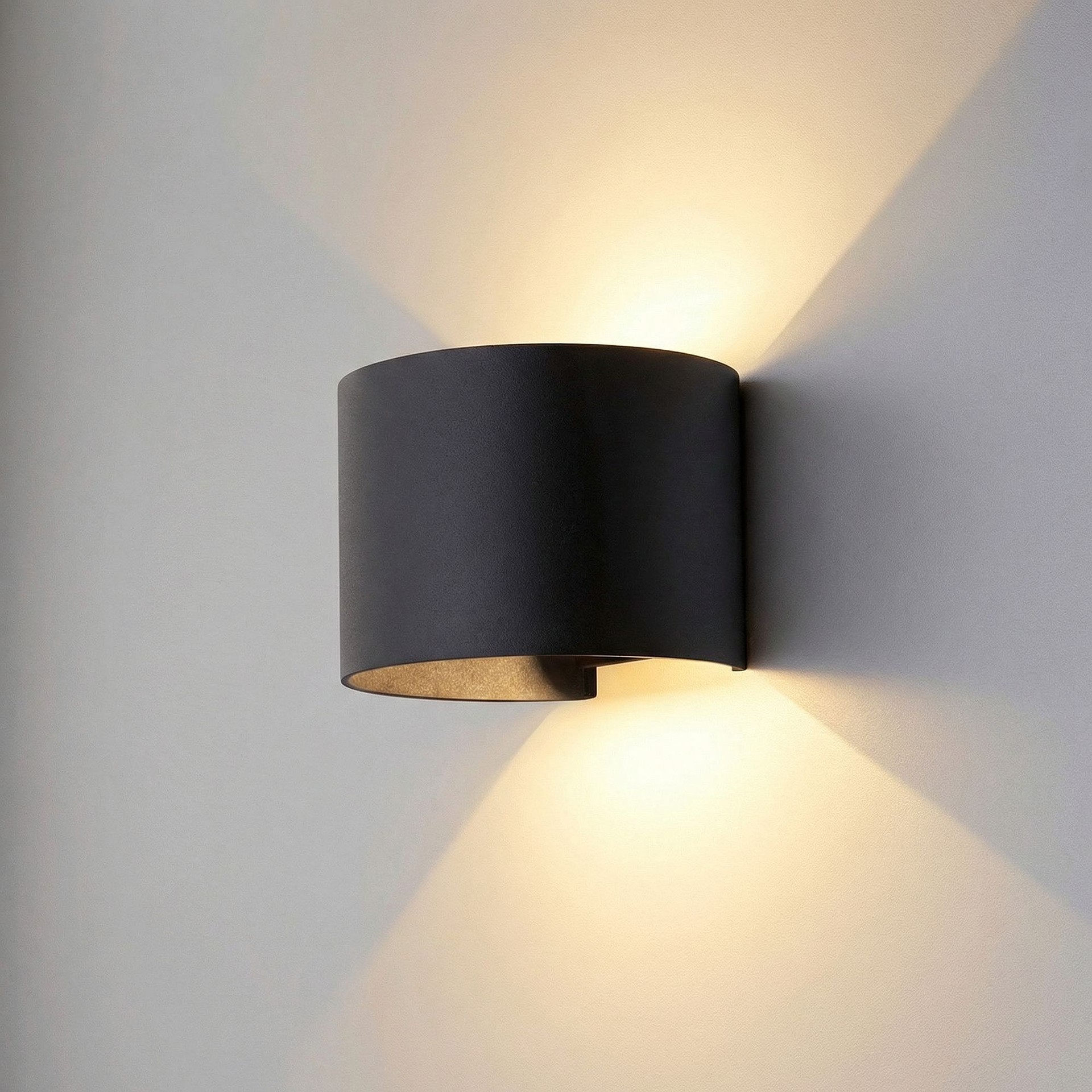 Уличный настенный светильник Elektrostandard Blade 1518 TECHNO LED BLADE 3000K черный