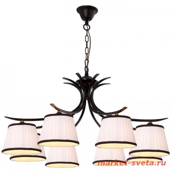 Подвесная люстра Arte Lamp IRENE A5133LM-8BR
