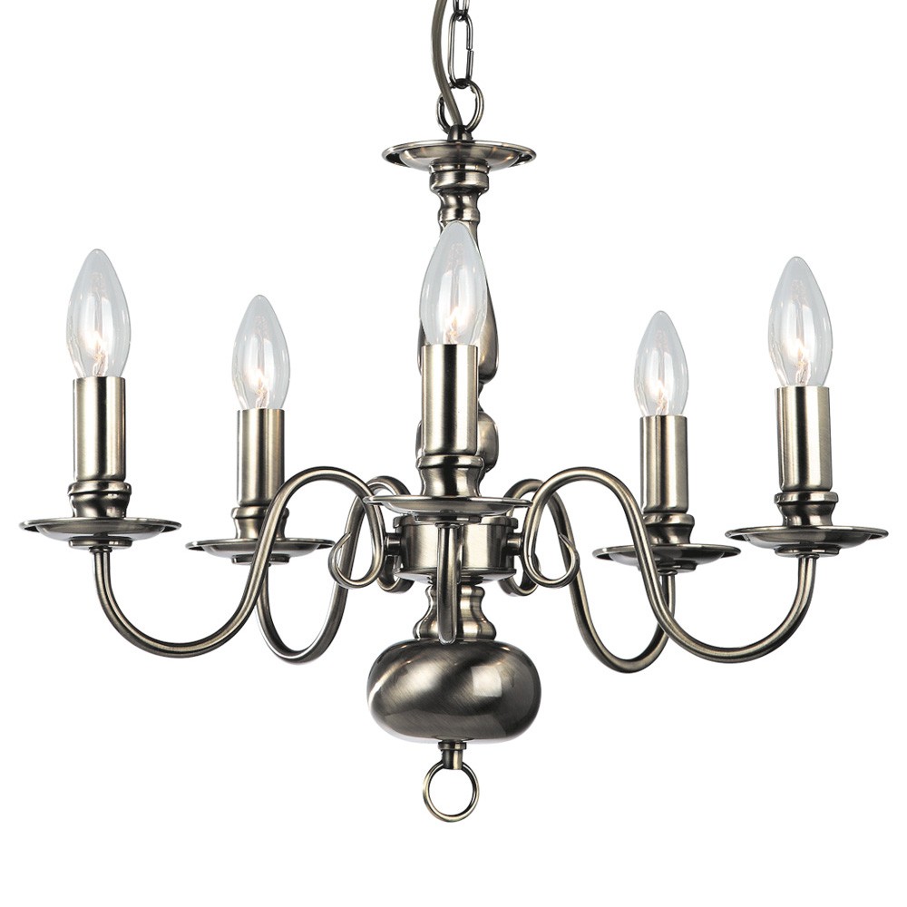 Подвесная люстра Arte Lamp ANTWERPEN A1029LM-5AB