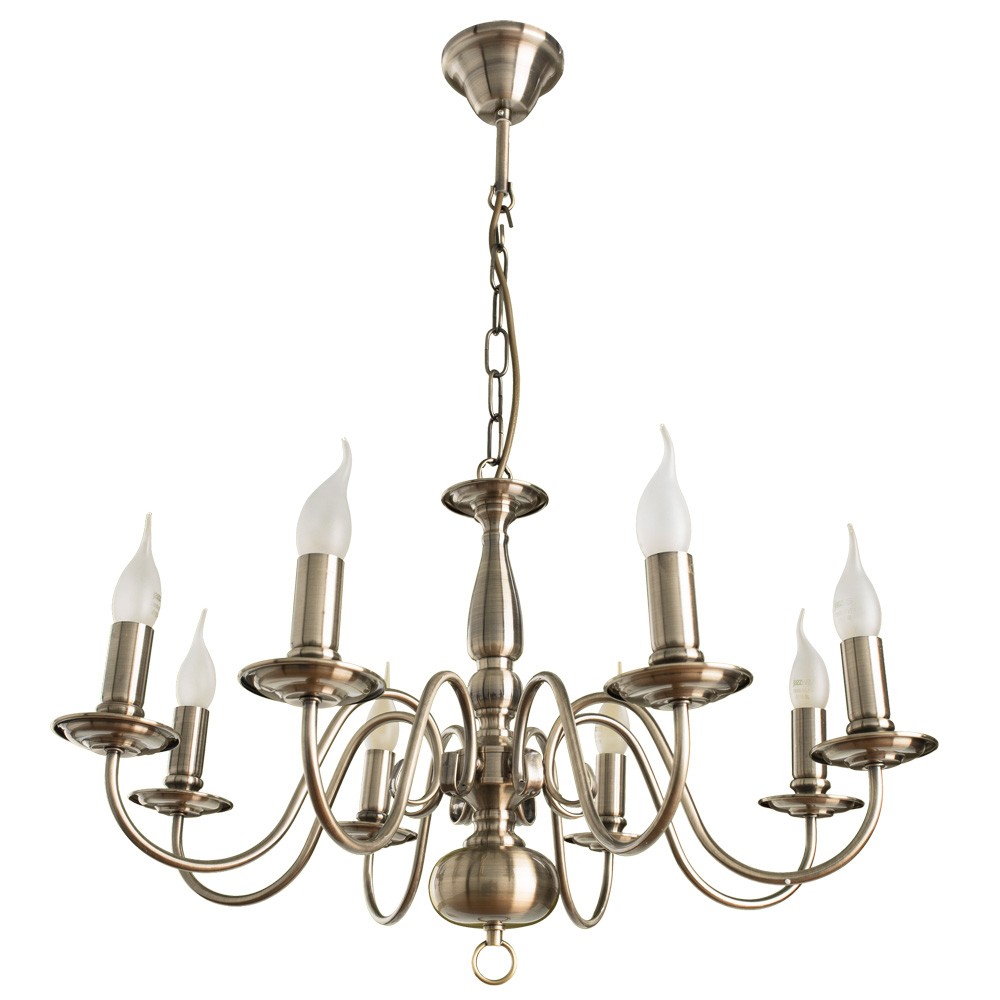 Подвесная люстра Arte Lamp ANTWERPEN A1029LM-8AB