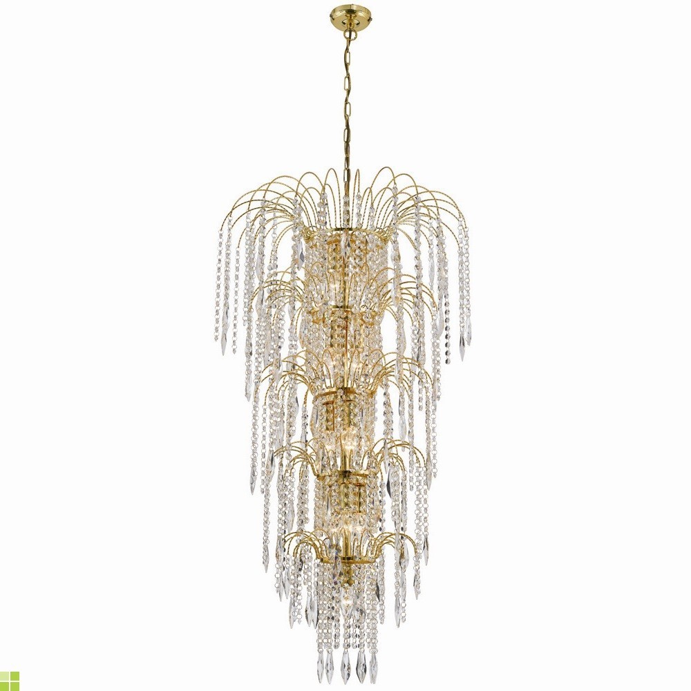 Подвесная люстра Arte Lamp WATERFALL A5175SP-13GO