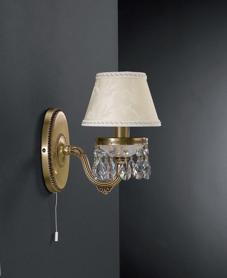 Настенное бра с выключателем Reccagni Angelo 6403 A 6403/1