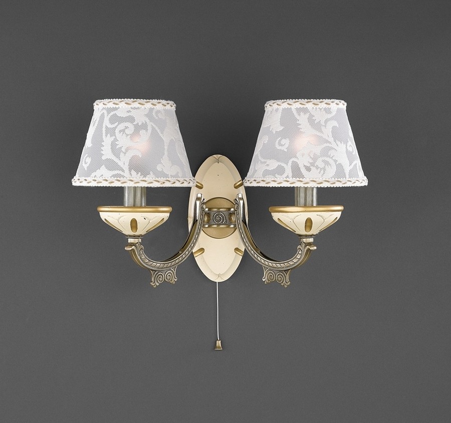 Настенное бра с выключателем Reccagni Angelo 7036 A 7036/2