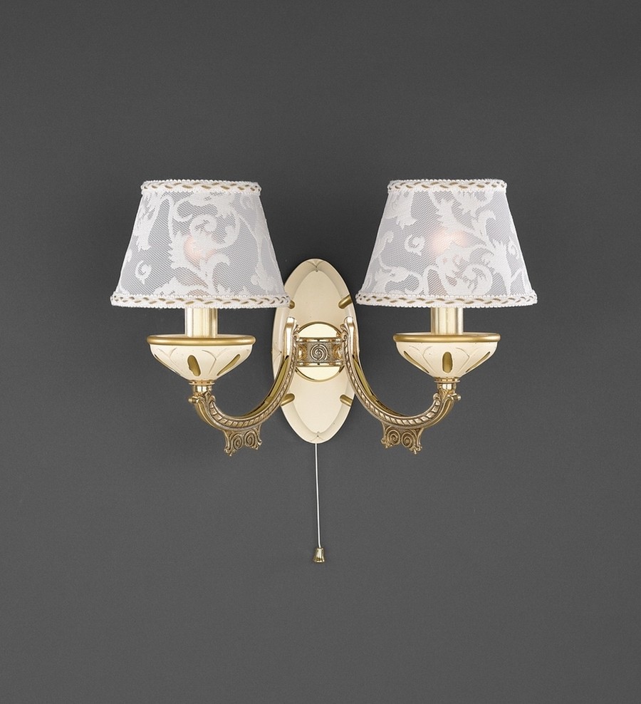 Настенное бра с выключателем Reccagni Angelo 7136 A 7136/2