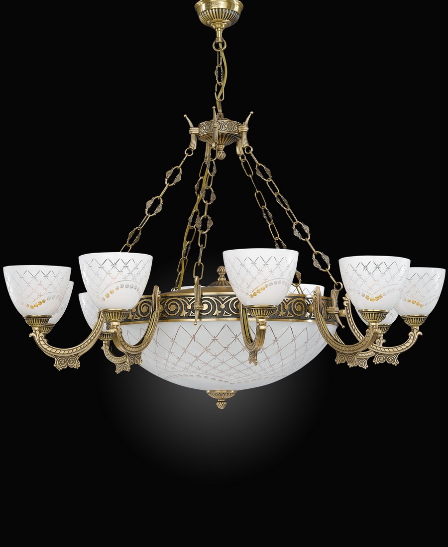 Подвесная люстра Reccagni Angelo 7052 L 7052/10+4