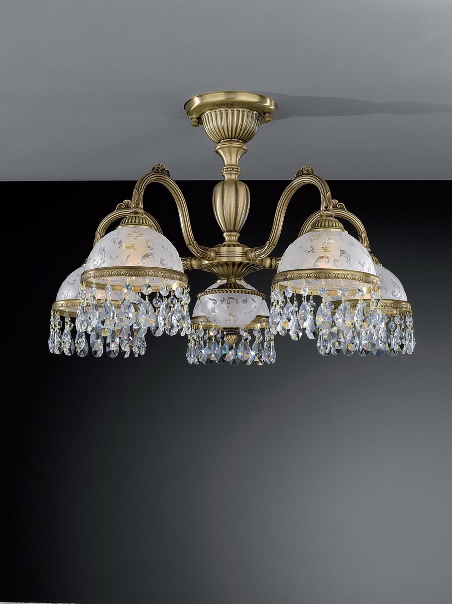 Потолочная люстра Reccagni Angelo 6220 PL 6220/5