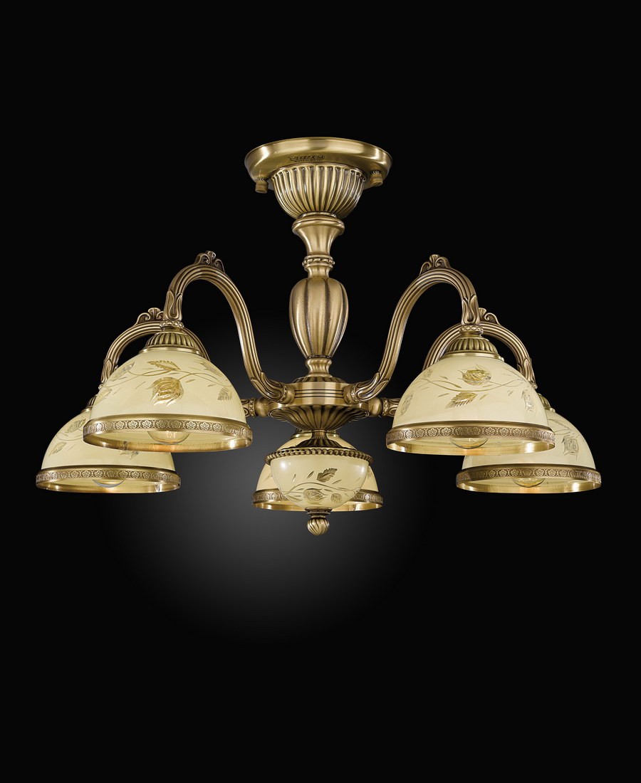 Потолочная люстра Reccagni Angelo 6228 PL 6228/5