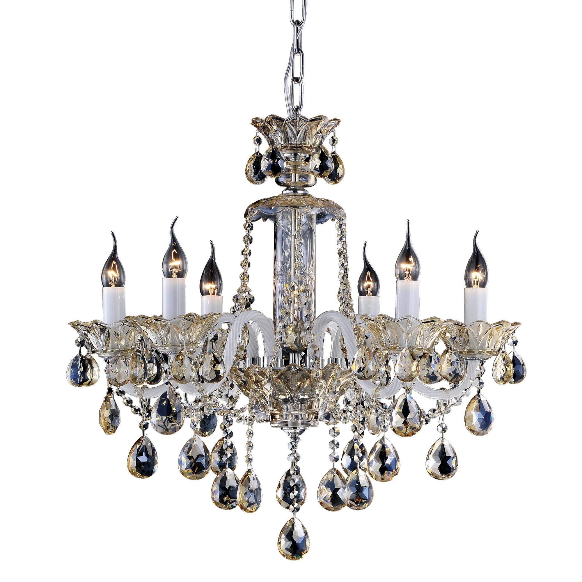 Подвесная хрустальная люстра Одри Citilux CL350161