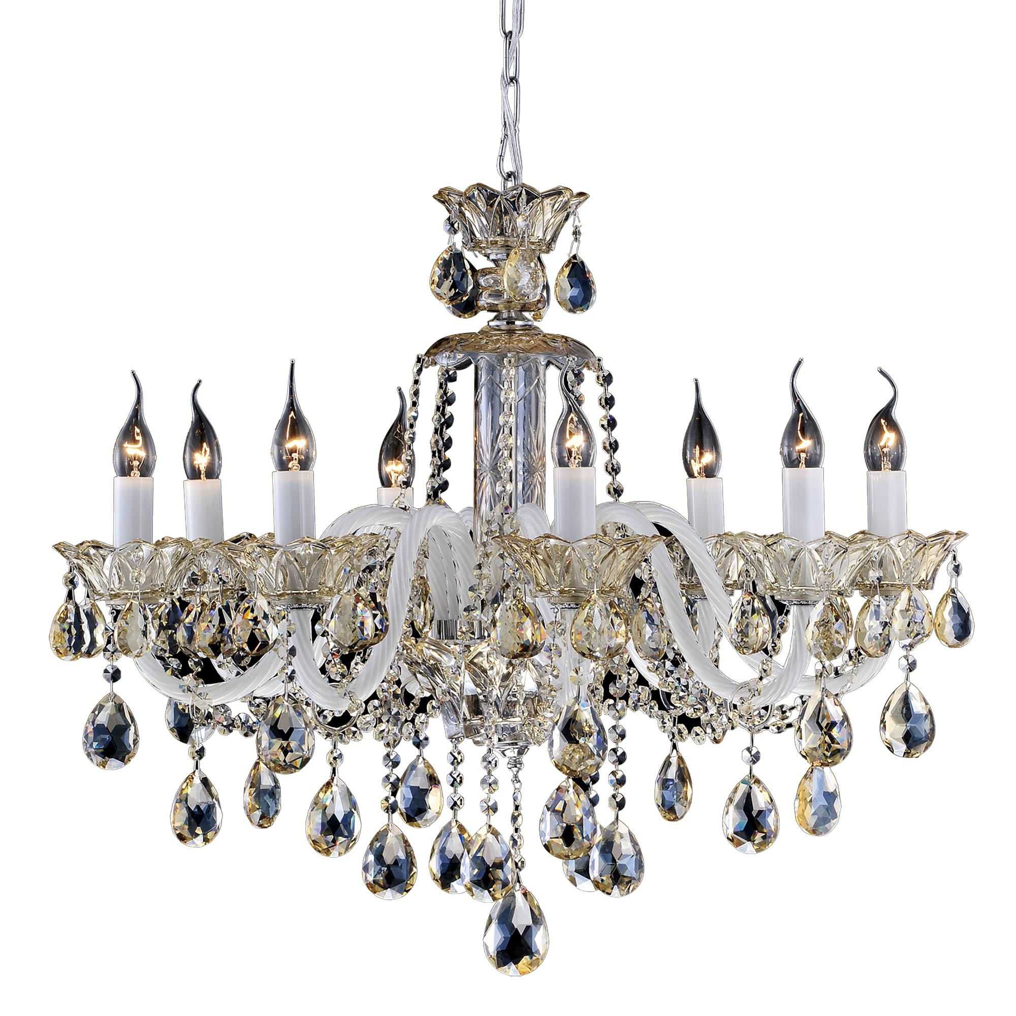 Подвесная хрустальная люстра Одри Citilux CL350181