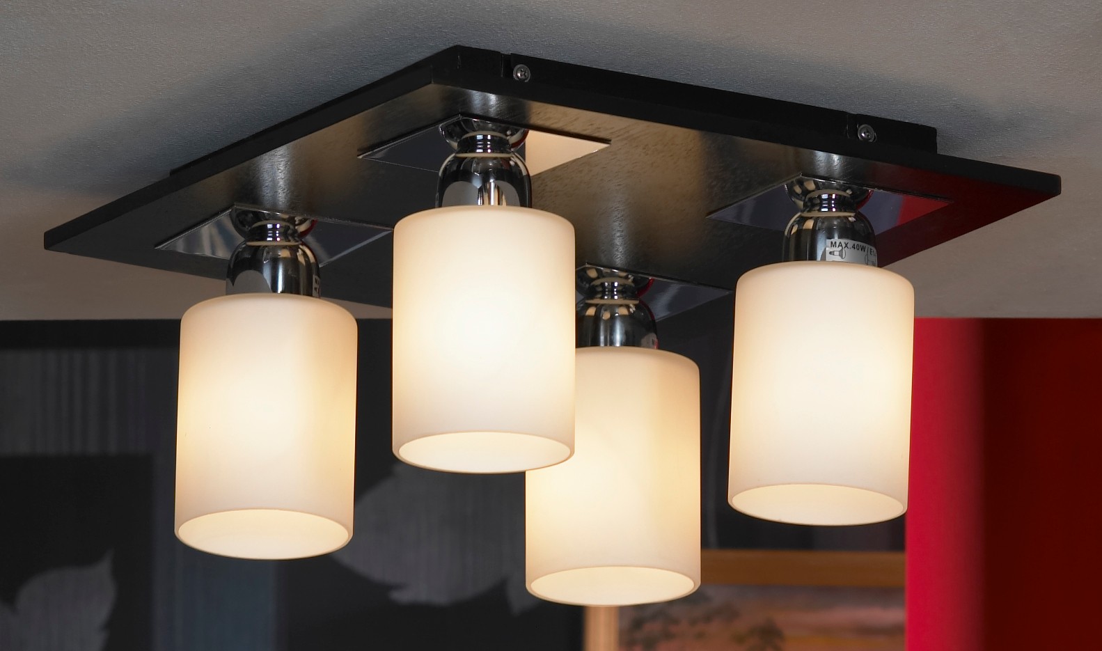 Потолочная люстра Lussole Caprile LSF-6107-04