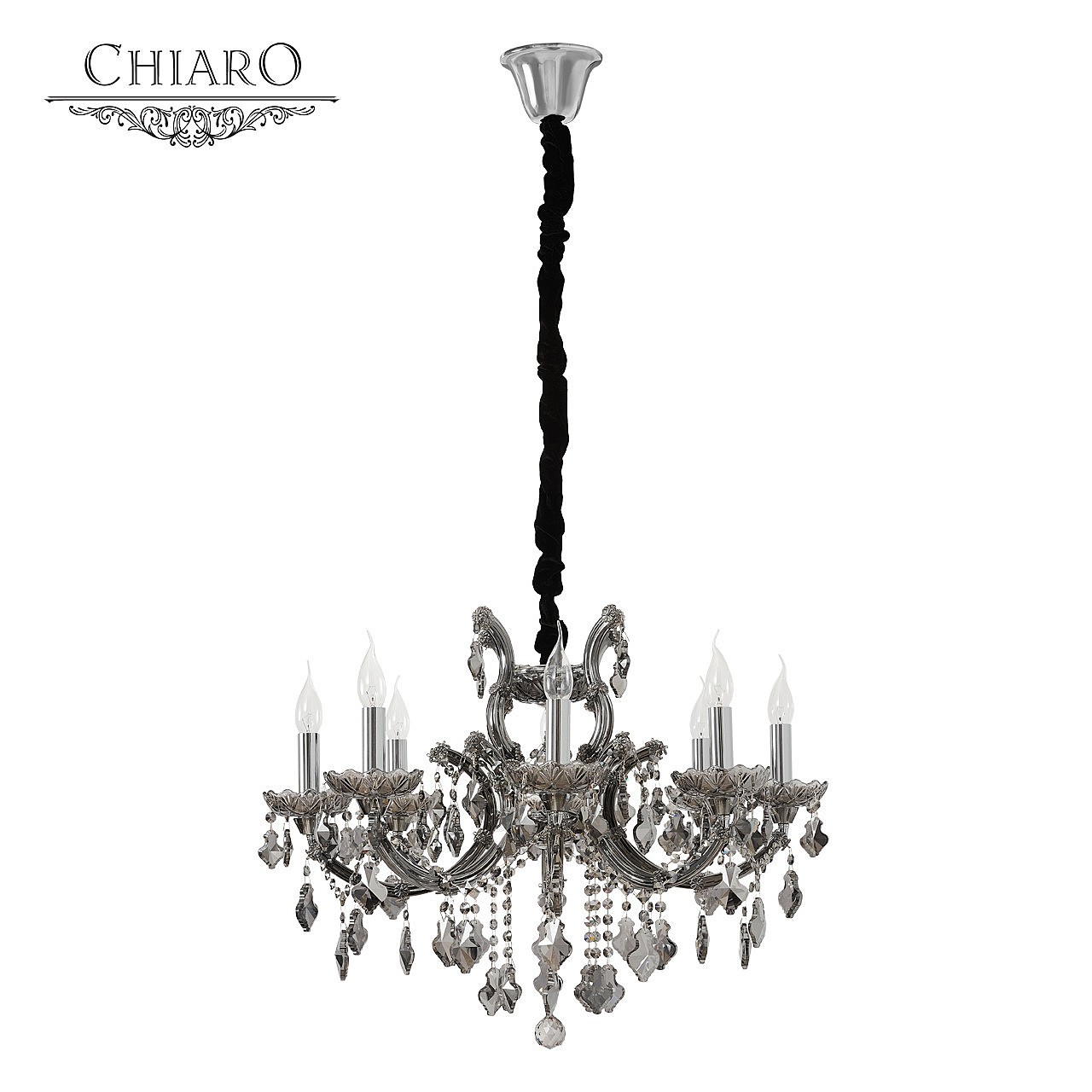 Хрустальная люстра Chiaro Дориана 477010406