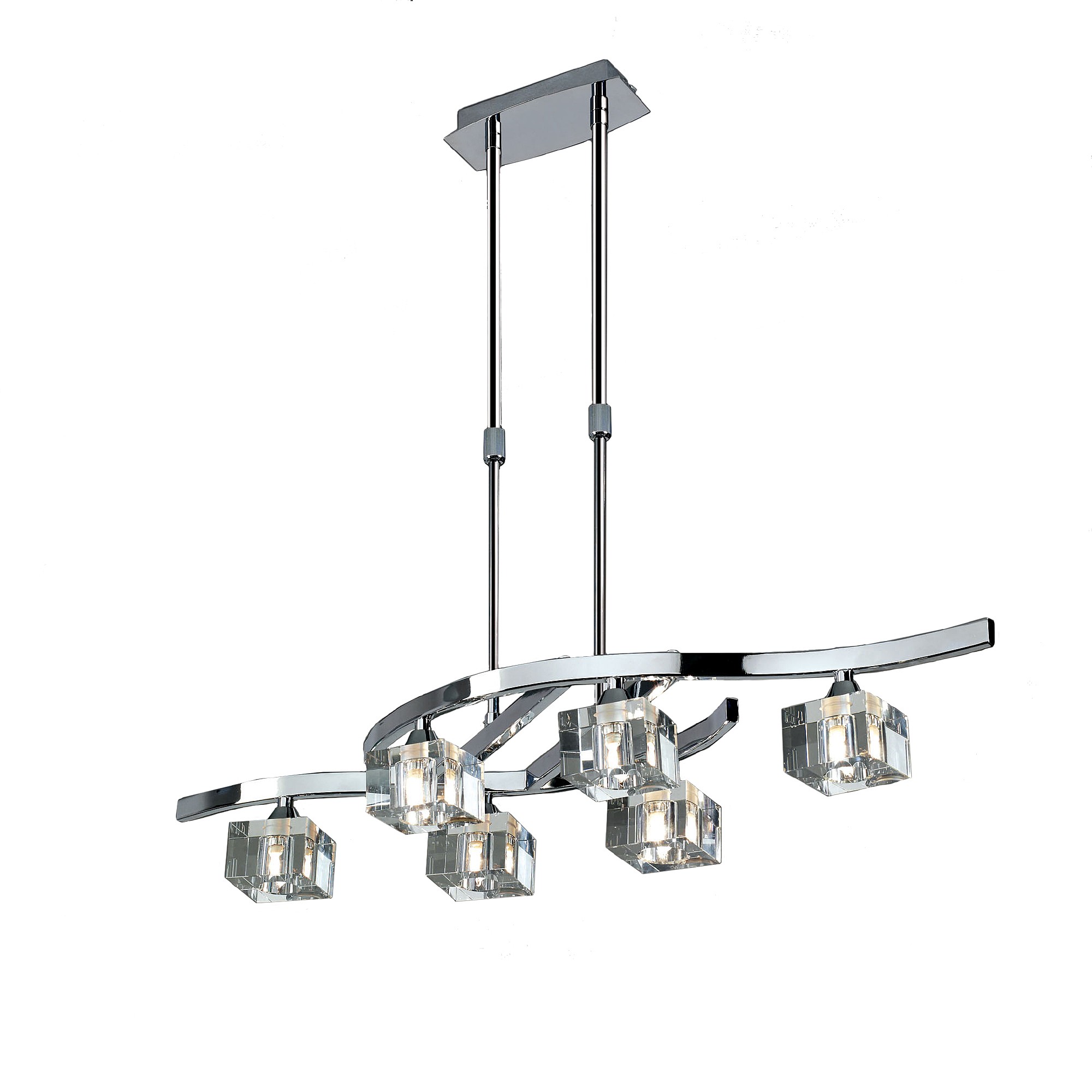 Потолочная люстра Mantra Cuadrax 0965