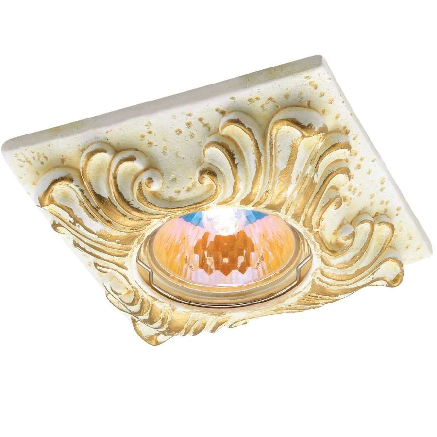 Встраиваемый светильник с узорами Sandstone 369568 Novotech