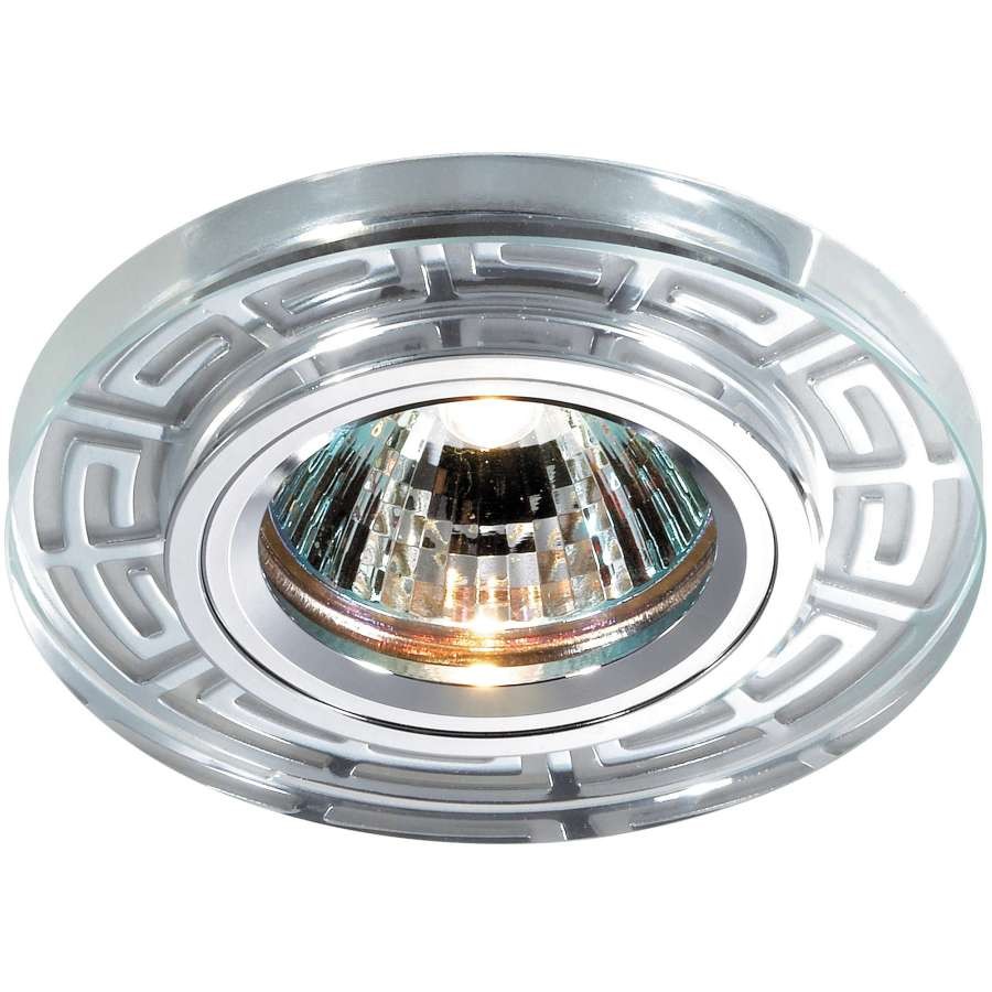 Встраиваемый светильник с узорами Maze 369584 Novotech