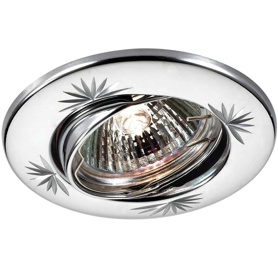 Встраиваемый светильник с узорами Classic 369697 Novotech